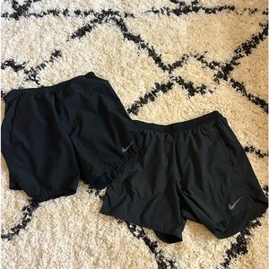Set of 2 Black men’s nike shorts
